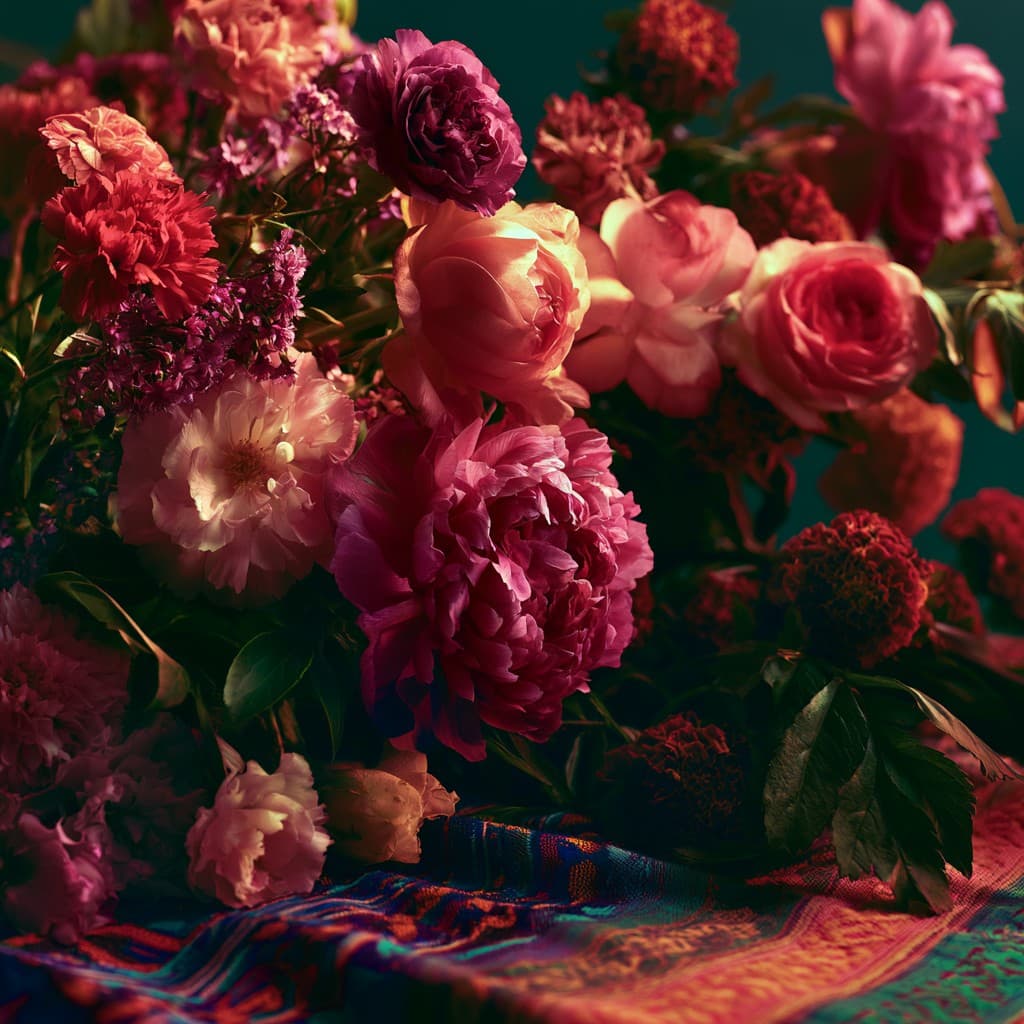 Floral arrangement — beauty and natural balance