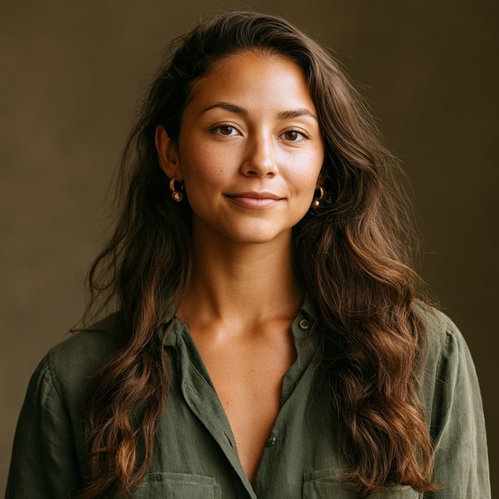 Portrait of a professional woman with confidence and vitality
